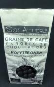 Grains de café enrobés de chocolat cru de SolAlter